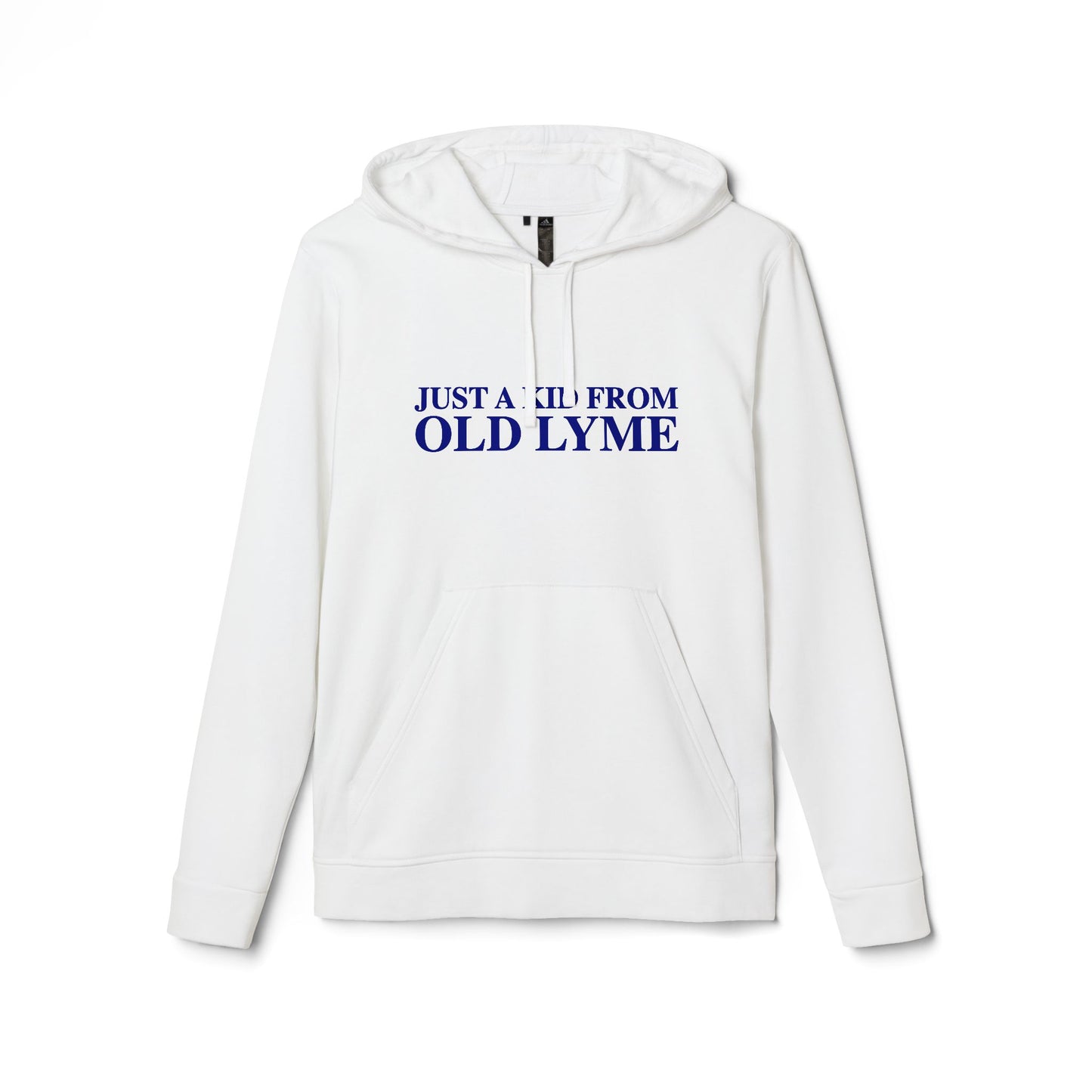 Just a kid from Old Lyme adidas Unisex Fleece Hoodie