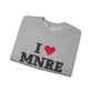 I Heart MNRE Unisex Heavy Blend™ Crewneck Sweatshirt