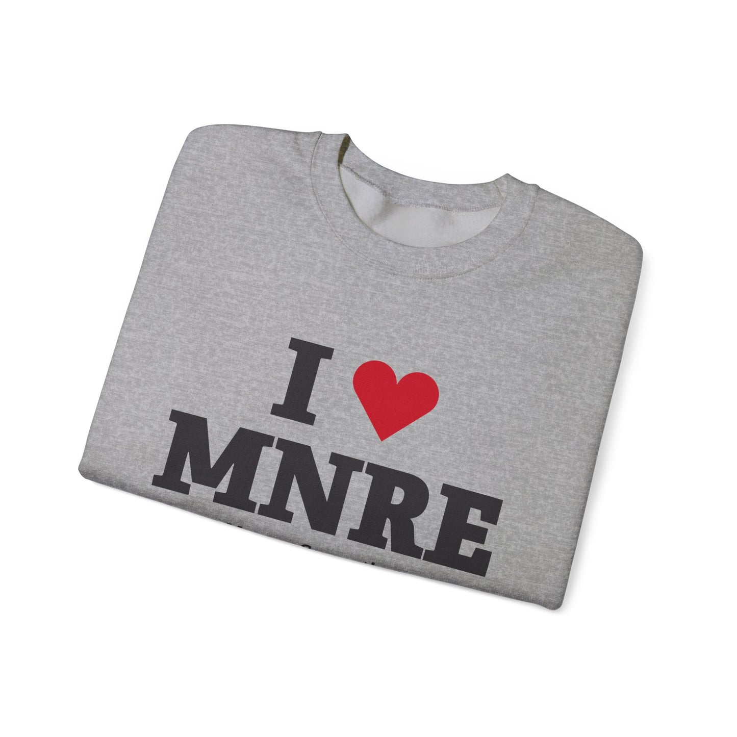 I Heart MNRE Unisex Heavy Blend™ Crewneck Sweatshirt