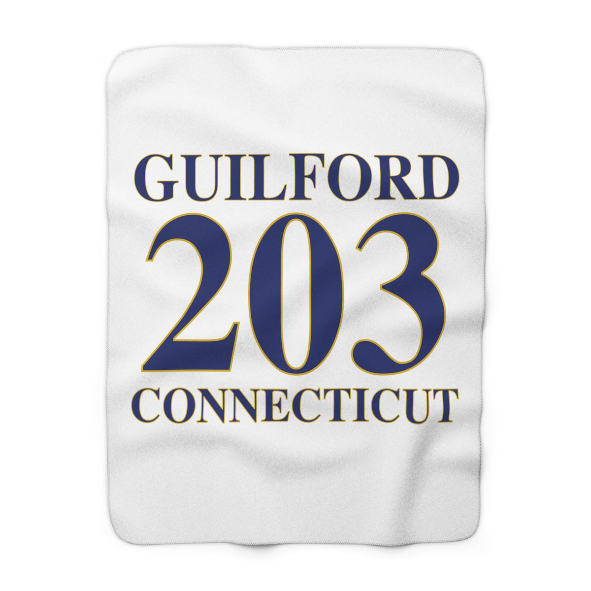 Guilford 203 Connecticut Sherpa Fleece Blanket