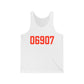 06907 Stamford Connecticut Zip Code Unisex Jersey Tank Top