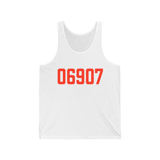 06907 Stamford Connecticut Zip Code Unisex Jersey Tank Top