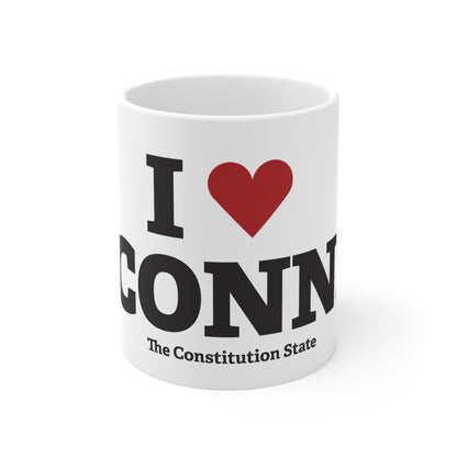 I Heart CONN. Mug 11oz