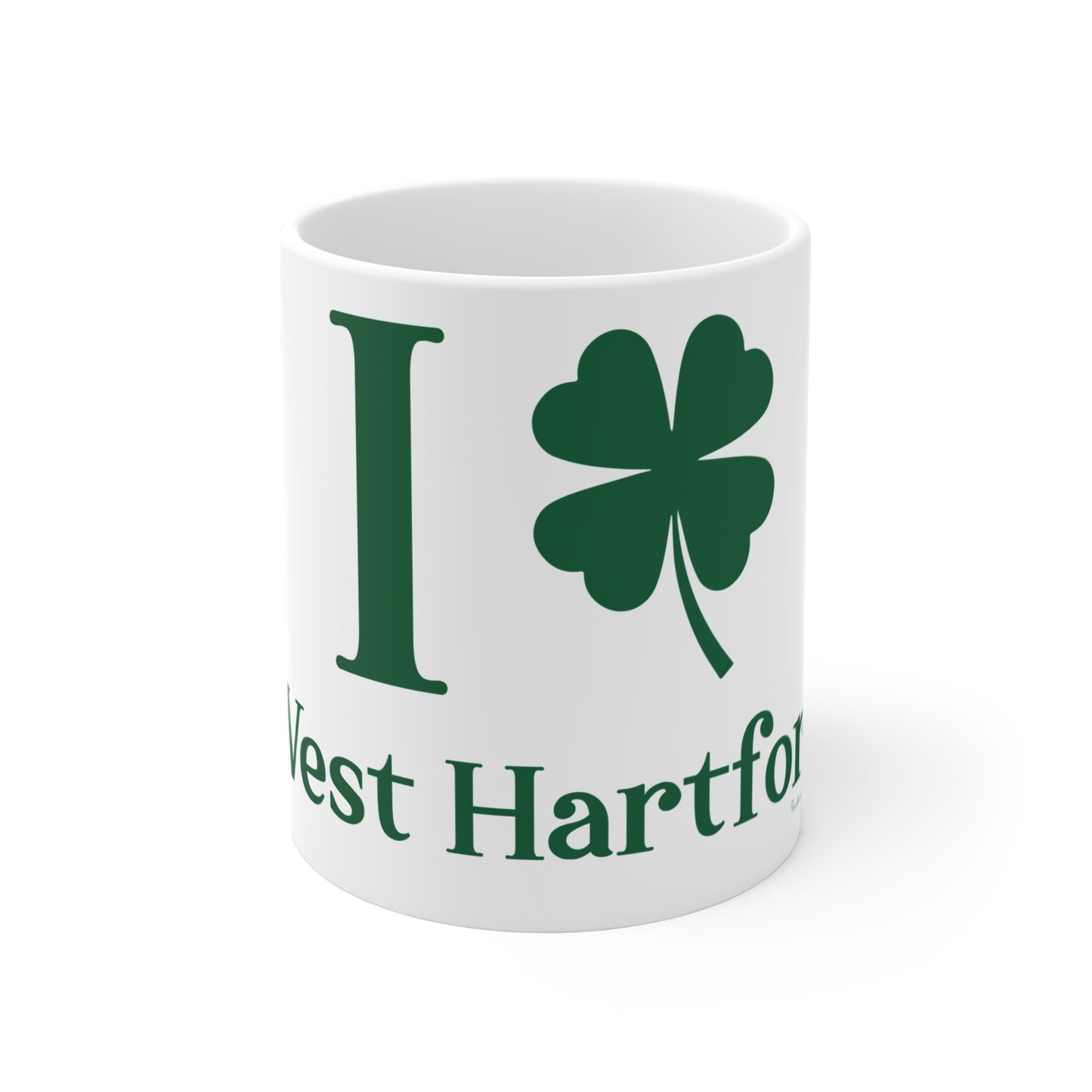 I Clover West Hartford Mug 11oz