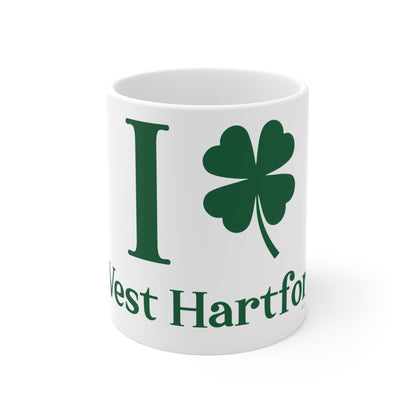 I Clover West Hartford Mug 11oz