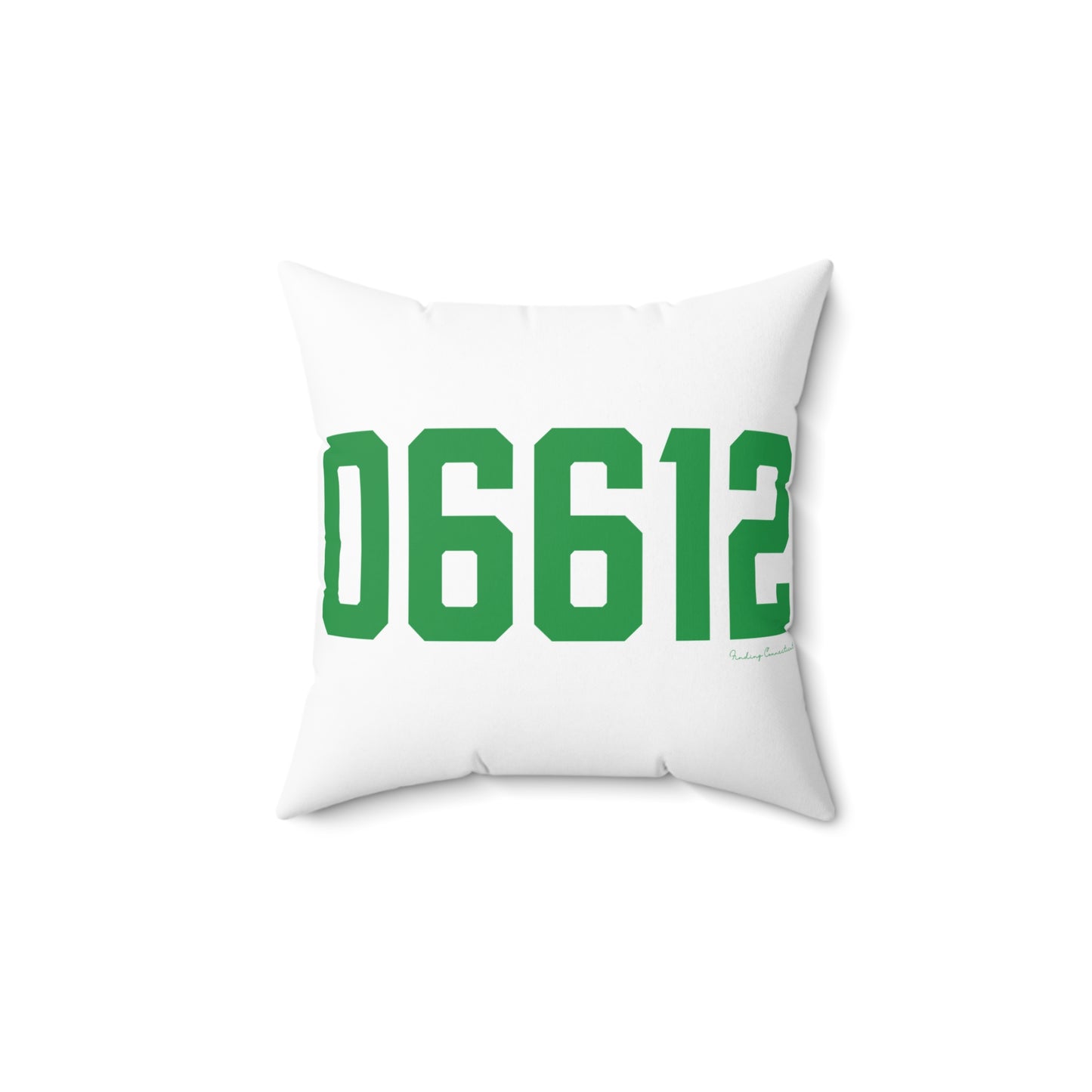 06612 Easton Connecticut Zip Code Spun Polyester Square Pillow