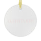 41 Tilt Stratfield Glass Ornaments