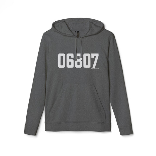 06807 - Greenwich CT Zip Code adidas Unisex Fleece Hoodie