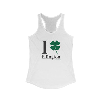 I Clover Ellington Women's Ideal Racerback Tank Top