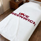 Love Greenwich Velveteen Plush Blanket