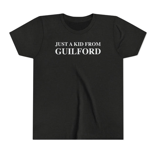 Just a kid from Guilford Youth Short Sleeve T-Shirt