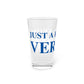 Just a kid from Vernon Pint Glass, 16oz