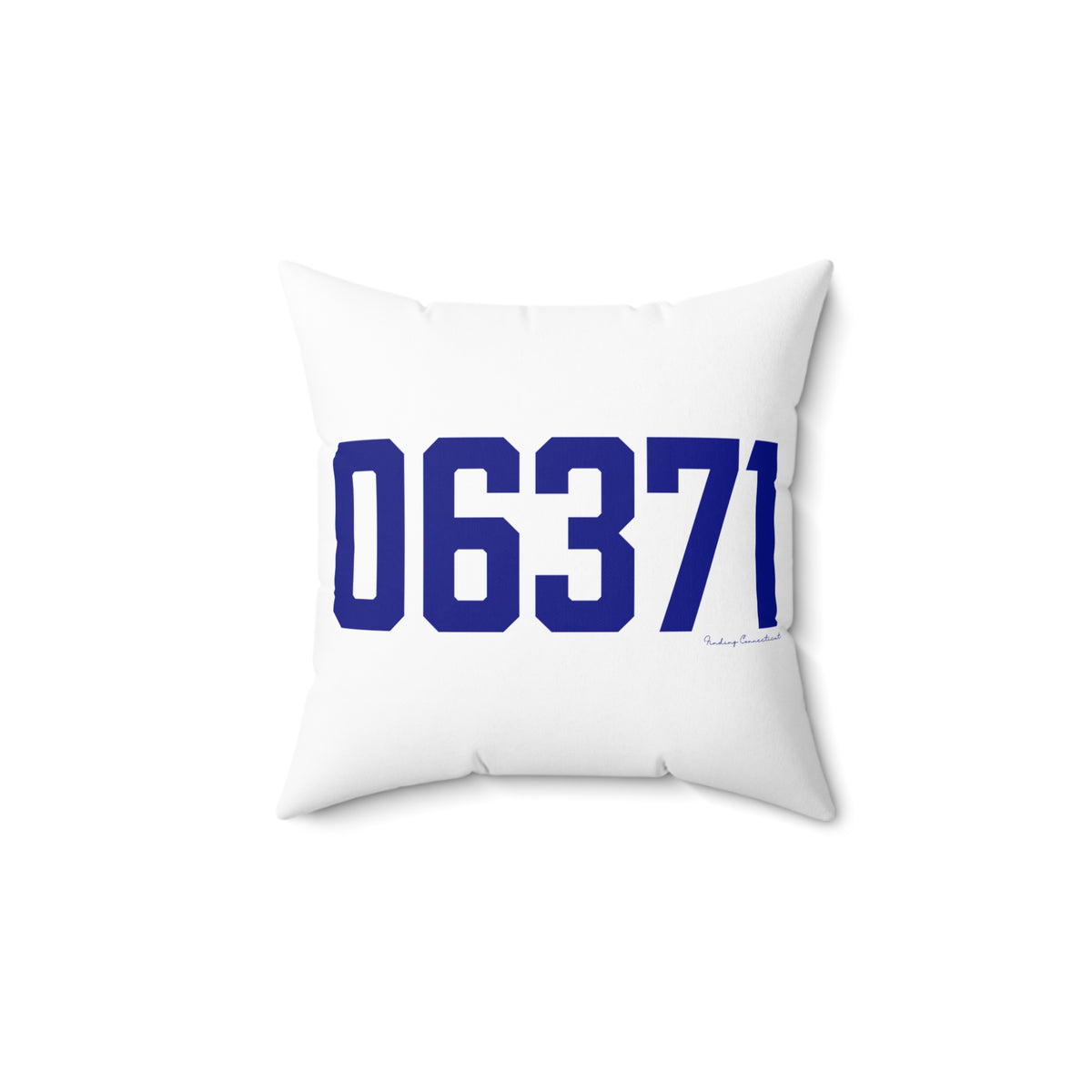 06371 Lyme Connecticut Zip Code Spun Polyester Square Pillow