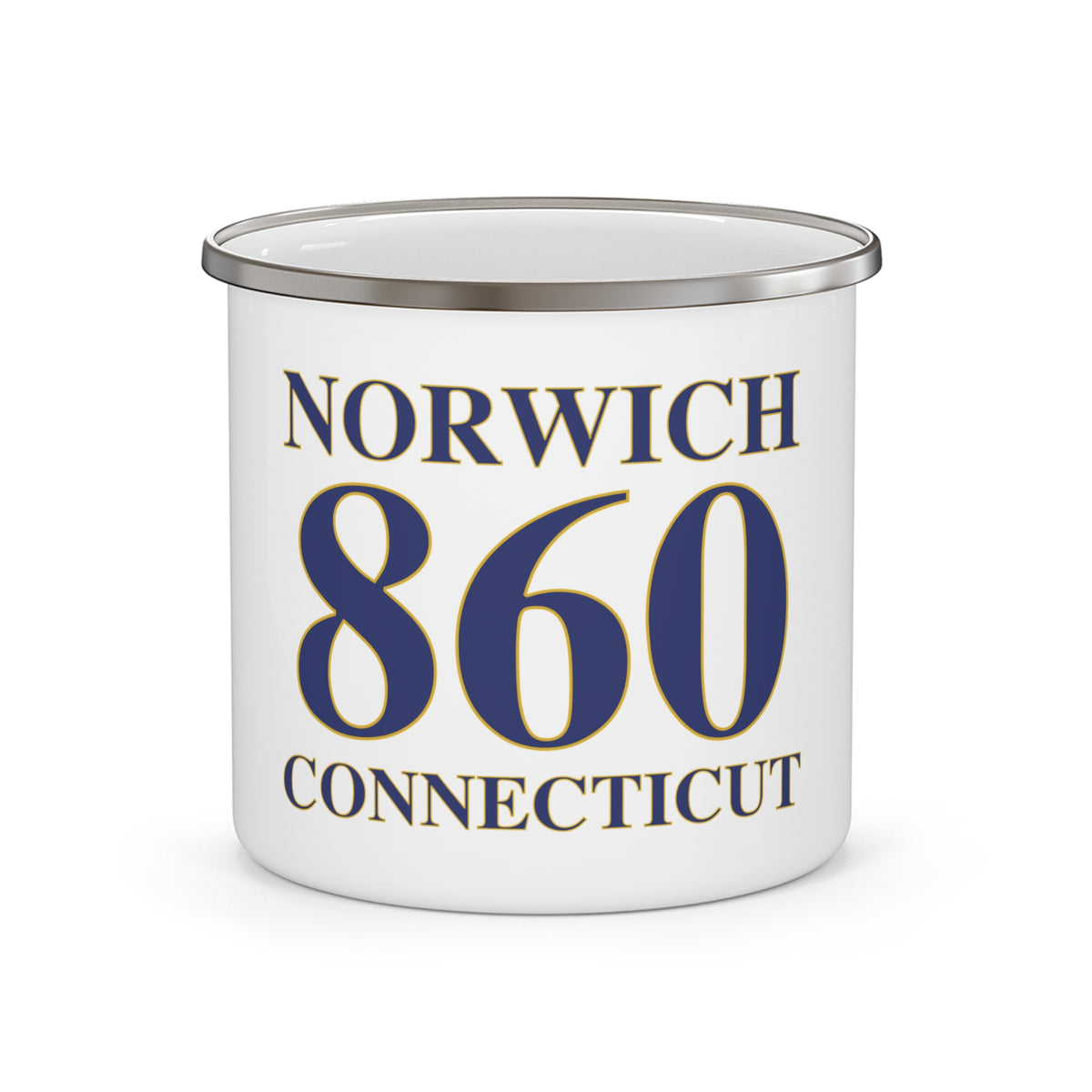 Norwich 860 Connecticut Enamel Camping Mug