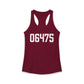06475 Old Saybrook CT Zip Code Women's Ideal Racerback Tank Top
