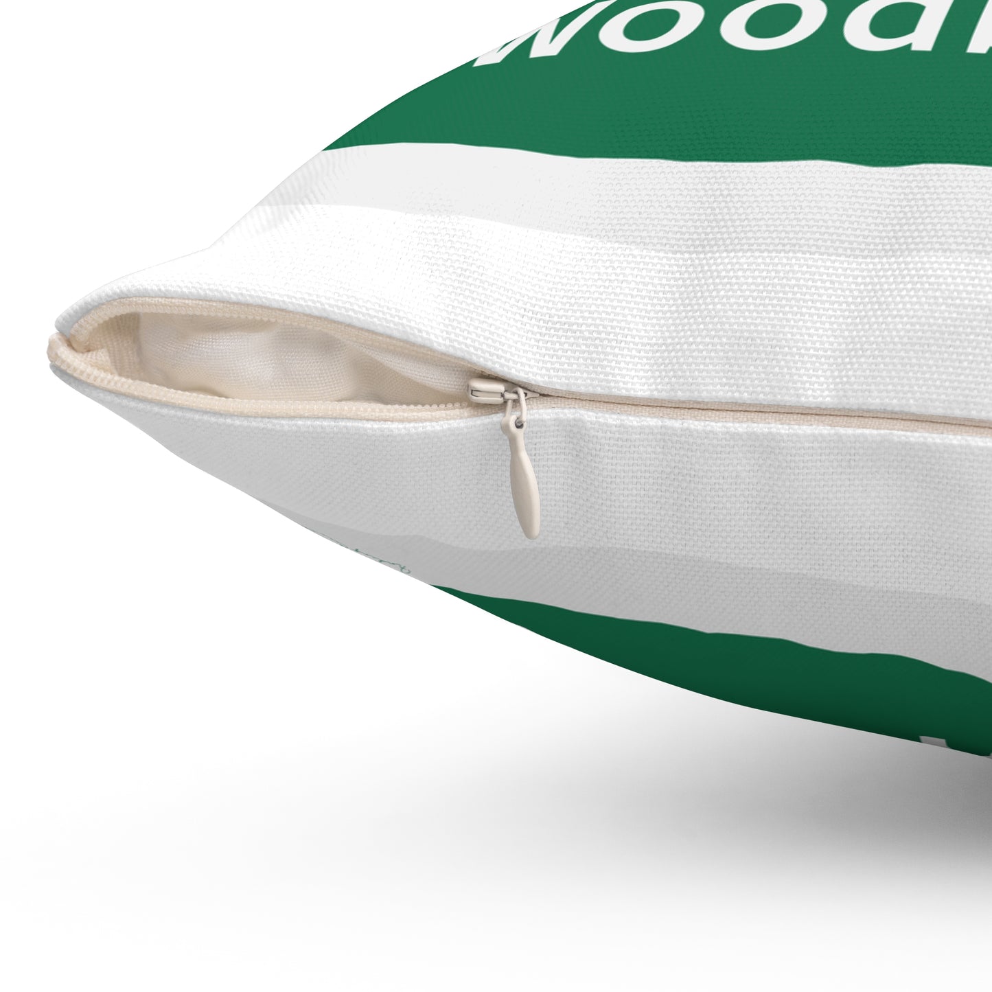 Spun Polyester Square Pillow