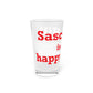 Sasco Hill is My Happy Place Pint Glass, 16oz