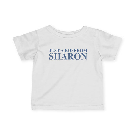 Just a kid from Sharon Infant Fine Jersey T-Shirt