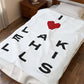 Lake Hills Vision Velveteen Plush Blanket