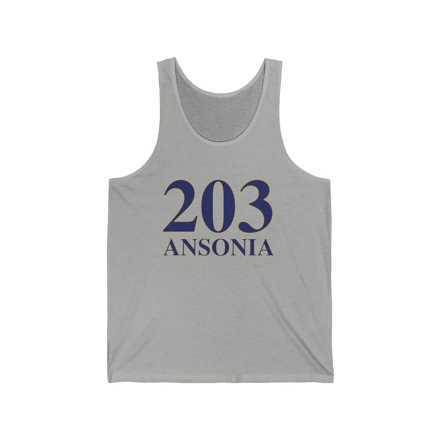 203 Ansonia Unisex Jersey Tank Top