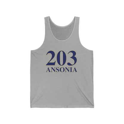 203 Ansonia Unisex Jersey Tank Top
