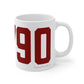 06790 Torrington Connecticut Zip Code Mug 11oz