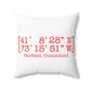 Fairfield Coordinates Spun Polyester Square Pillow