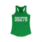06278 Ashford CT Zip Code Women's Ideal Racerback Tank Top