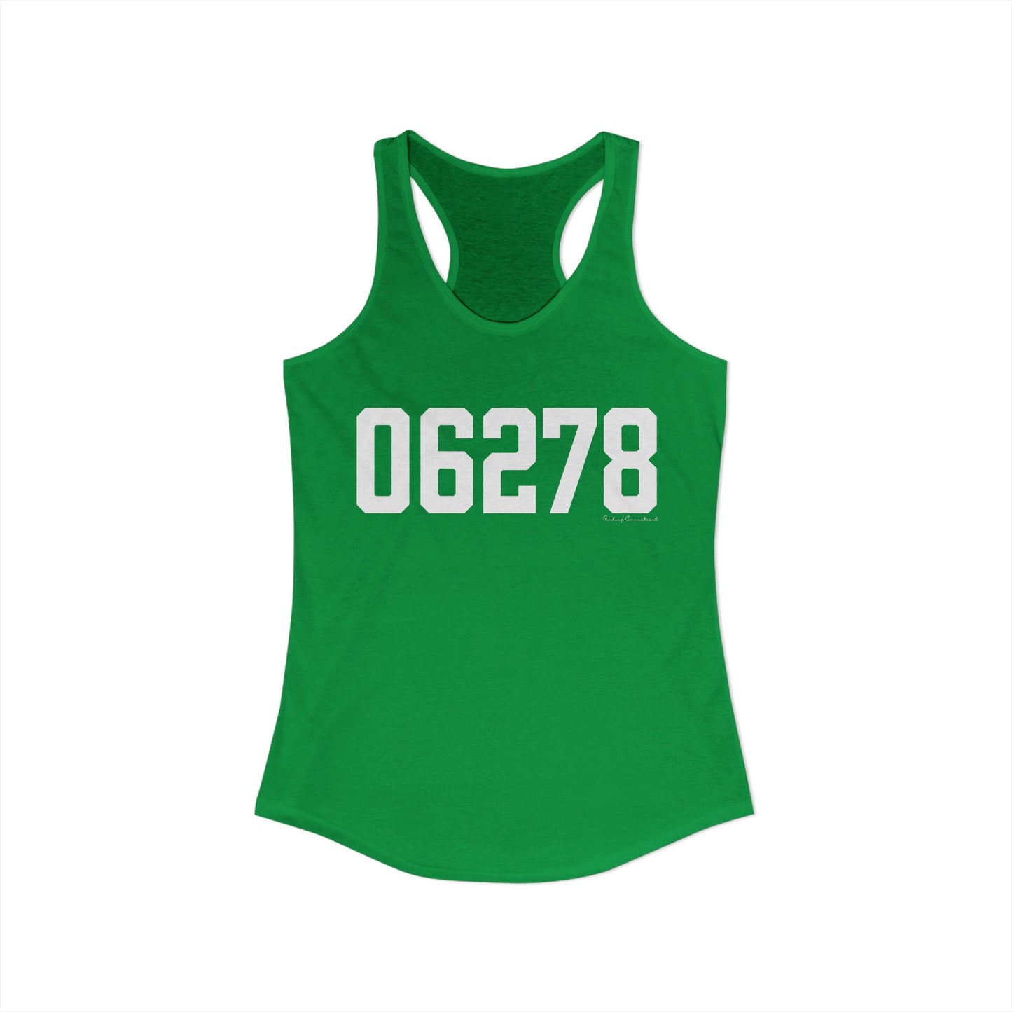 06278 Ashford CT Zip Code Women's Ideal Racerback Tank Top