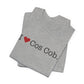 I Heart Cos Cob. Unisex Jersey Short Sleeve T-Shirt