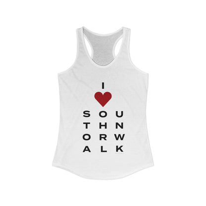 South Norwalk Vision Women's Ideal Racerback Tank Top