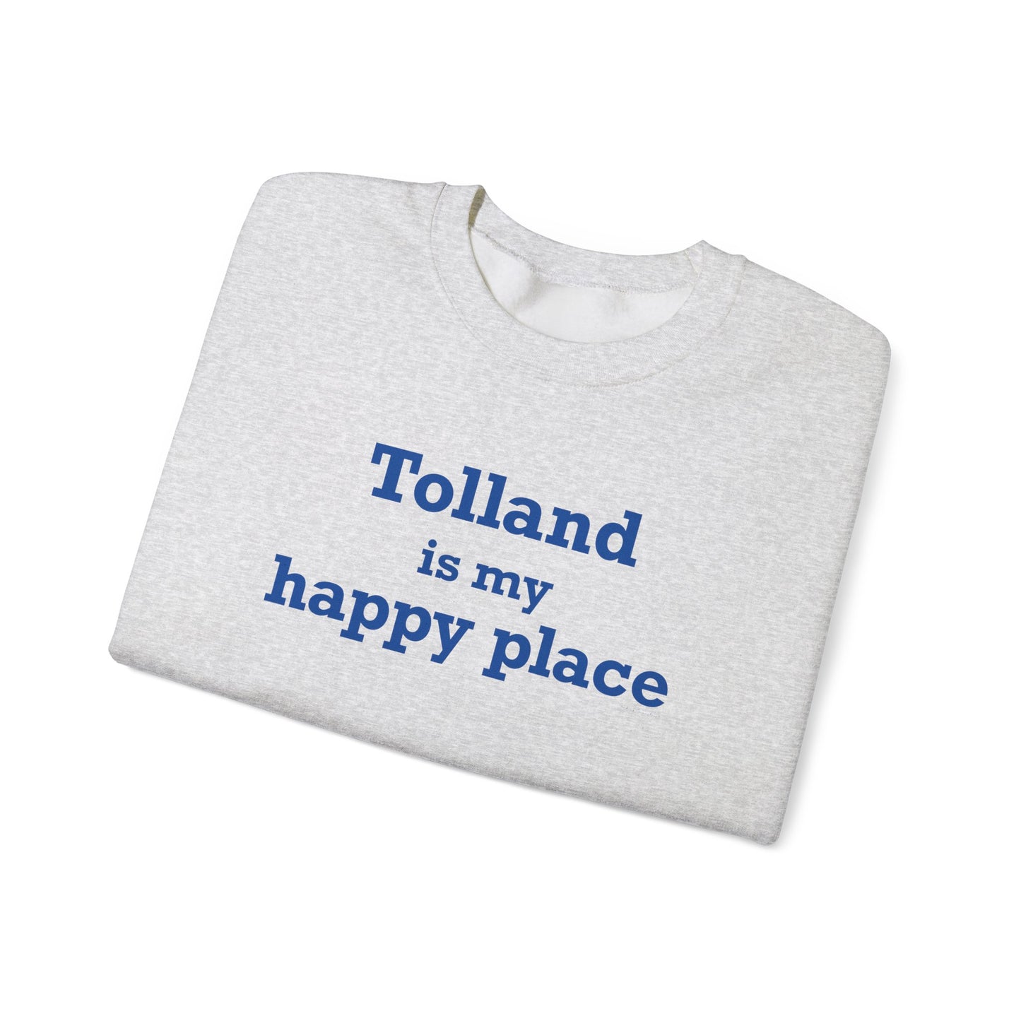 Tolland is My Happy Place Unisex Heavy Blend™ Crewneck Sweatshirt