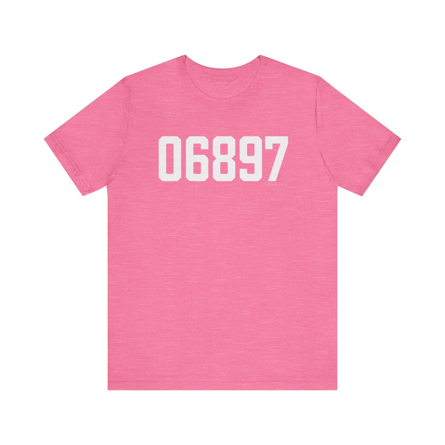 06897 Wilton CT Zip Code Unisex Jersey Short Sleeve T-Shirt