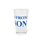 Just a kid from Vernon Pint Glass, 16oz