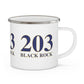 203 Black Rock Enamel Camping Mug