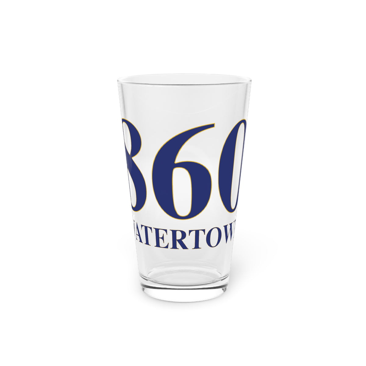 860 Watertown Pint Glass, 16oz