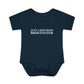 Just a kid from Colebrook Infant Baby Rib Bodysuit