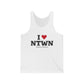 I Heart NTWN Unisex Jersey Tank Top