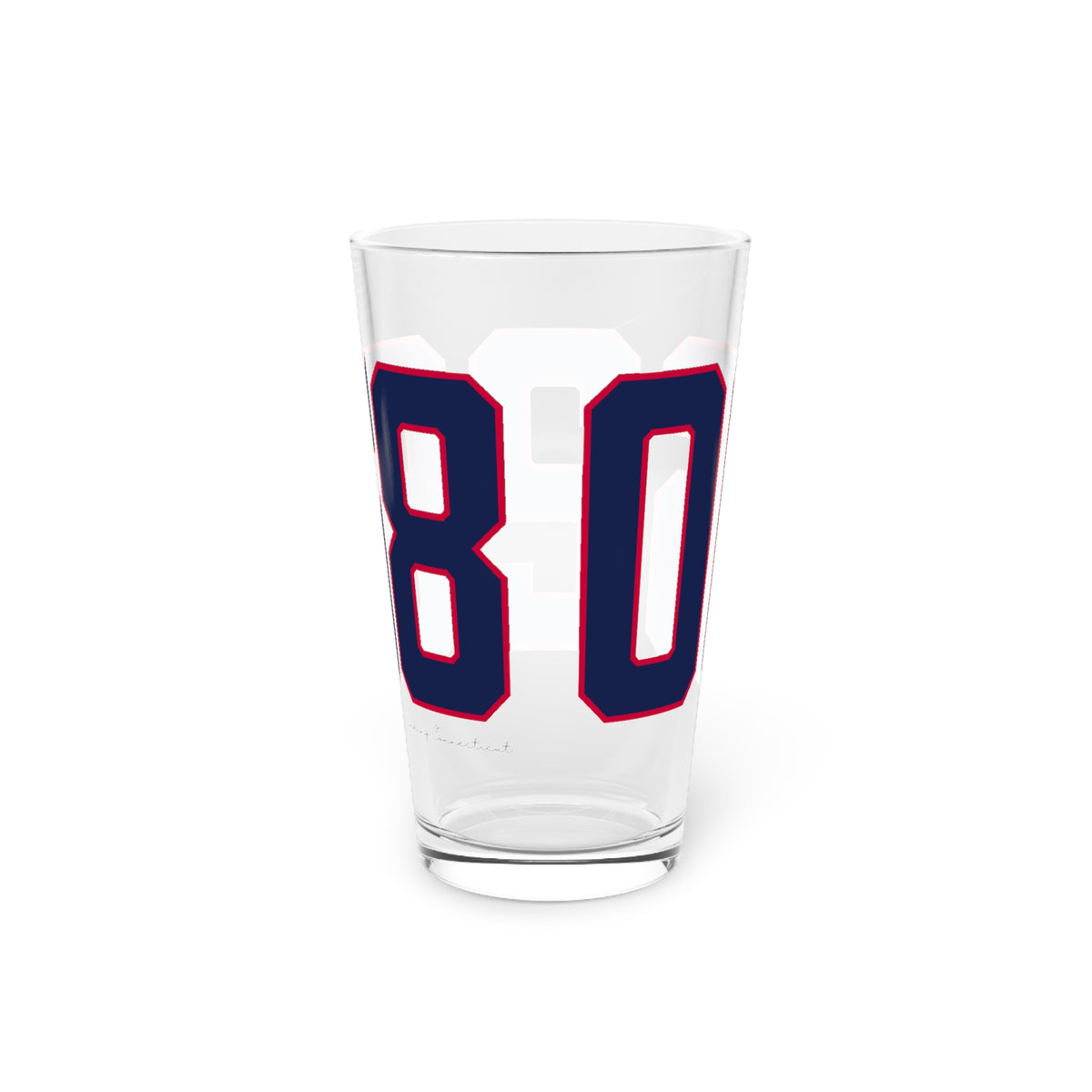 06268 Storrs Connecticut Zip Code Pint Glass, 16oz
