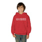 Just a kid from New Fairfield Youth Heavy Blend Hooded Sweatshirt
