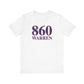 860 Warren Red White & Blue Unisex Jersey Short Sleeve T-Shirt