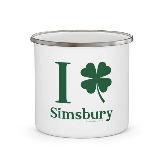 I Clover Simsbury Enamel Camping Mug
