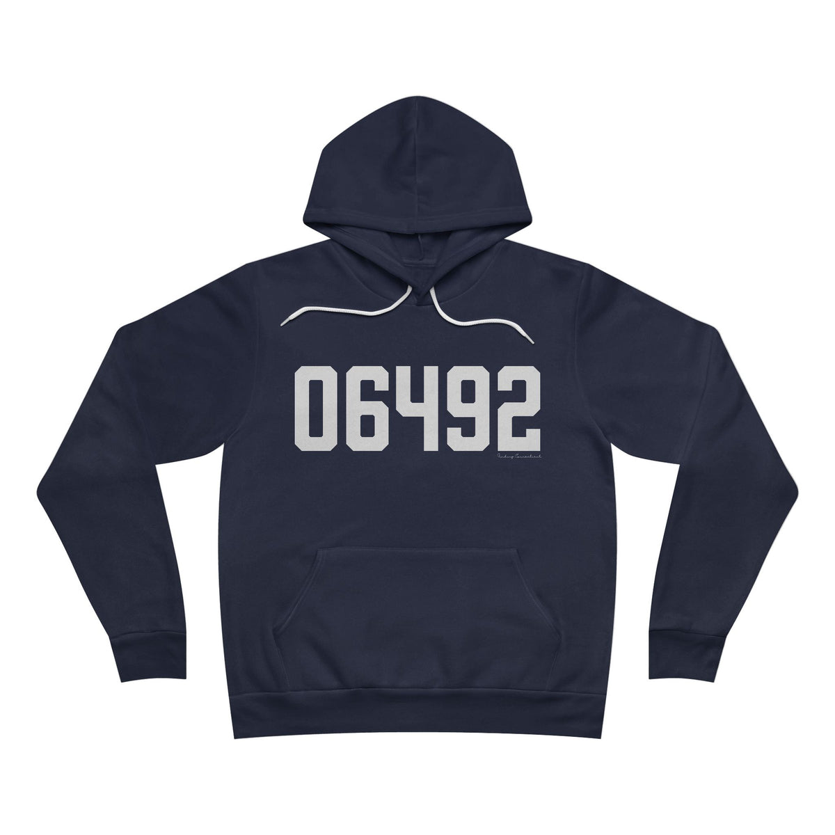 06492 Wallingford CT Zip Code Unisex Sponge Fleece Pullover Hoodie