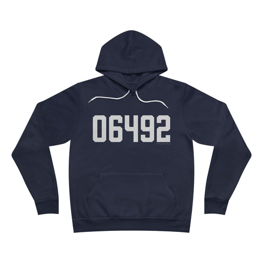 06492 Wallingford CT Zip Code Unisex Sponge Fleece Pullover Hoodie