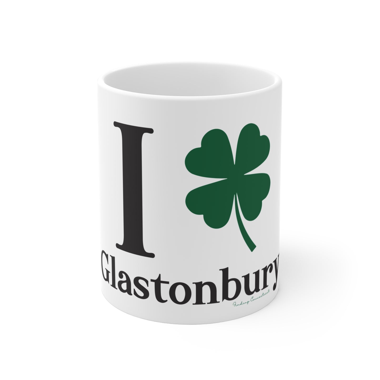 I Clover Glastonbury Mug 11oz