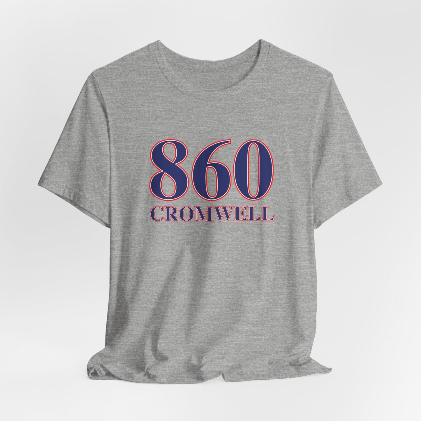 860 Cromwell Red White & Blue  Jersey Short Sleeve T-Shirt