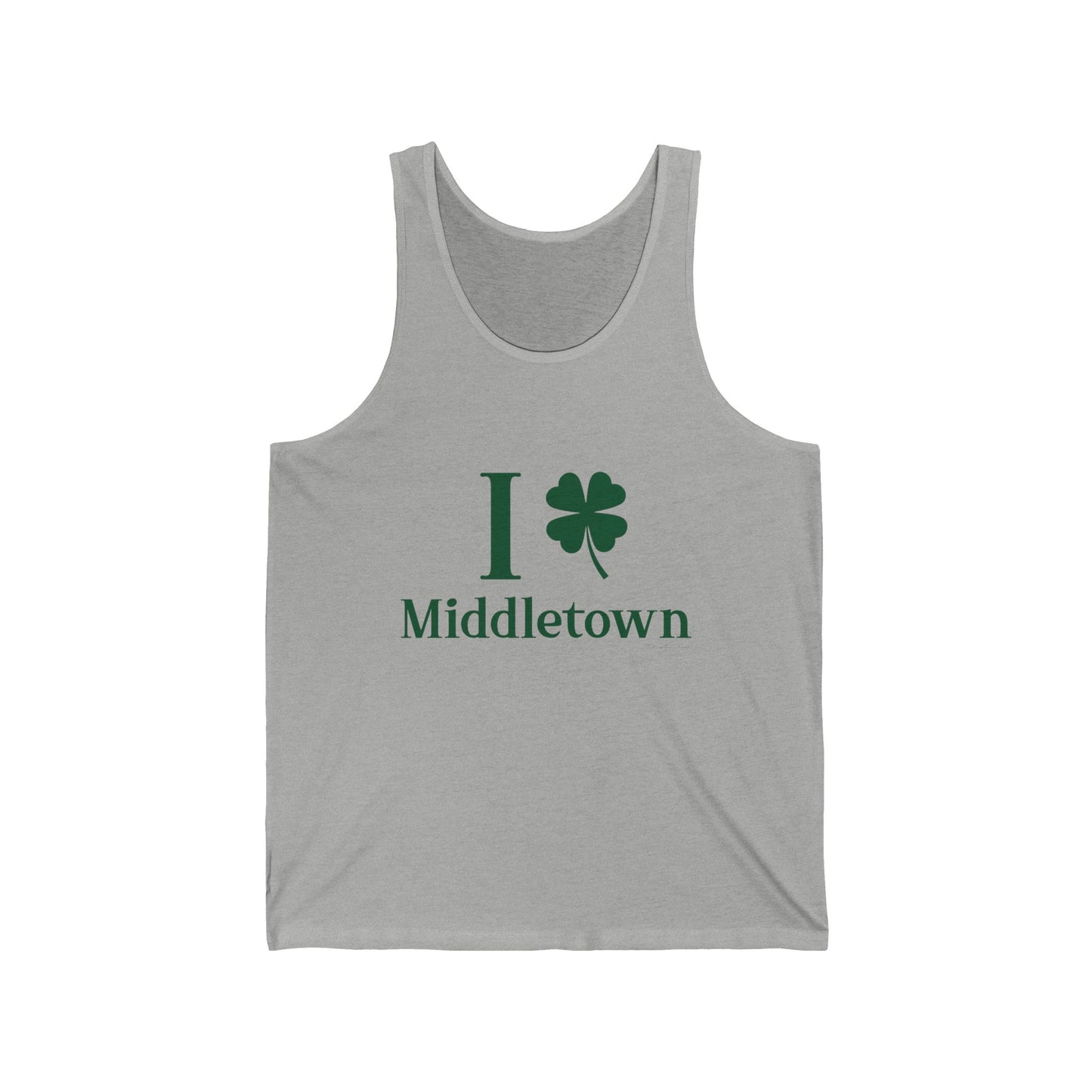 I Clover Middletown Unisex Jersey Tank