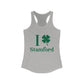 I Clover Stamford (Green) Women's Ideal Racerback Tank