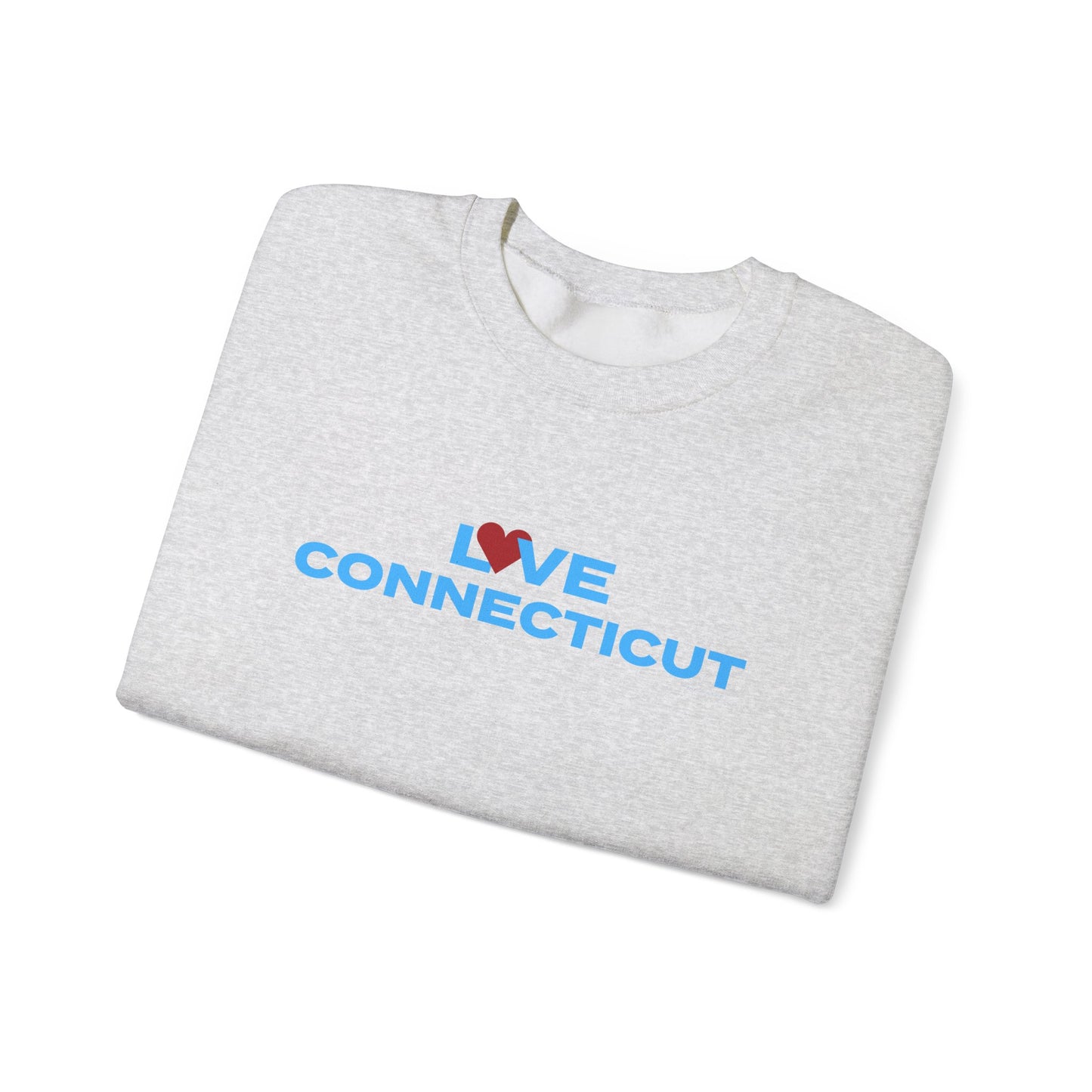 Love Connecticut Unisex Heavy Blend™ Crewneck Sweatshirt