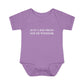 Just a kid from South Windsor Infant Baby Rib Bodysuit